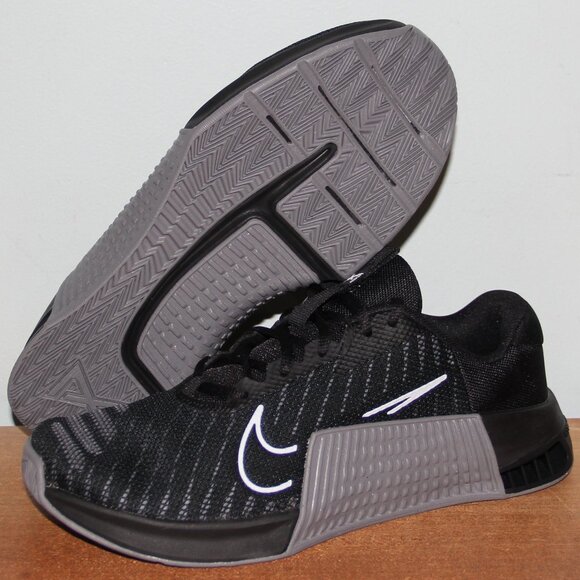 Nike Metcon 9 TB Crossfit Training Shoes Men's 8.5 Black Grey - Picture 1 of 6